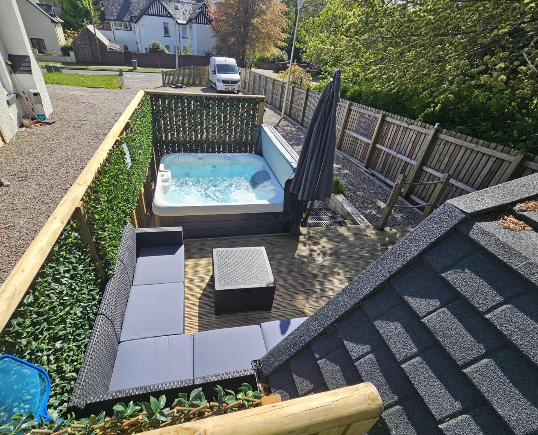 Morvan Pod&Hot tub Fort William Buitenkant foto